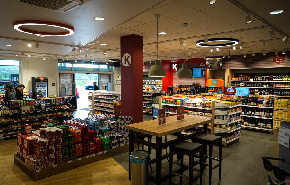 Circle K Shop Belval Luxembourg