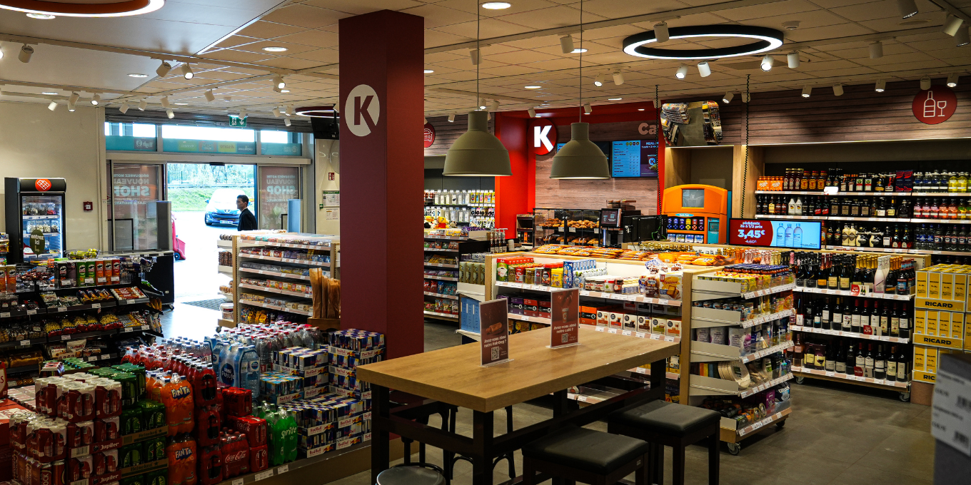 Services en station Circle K Belval Luxembourg