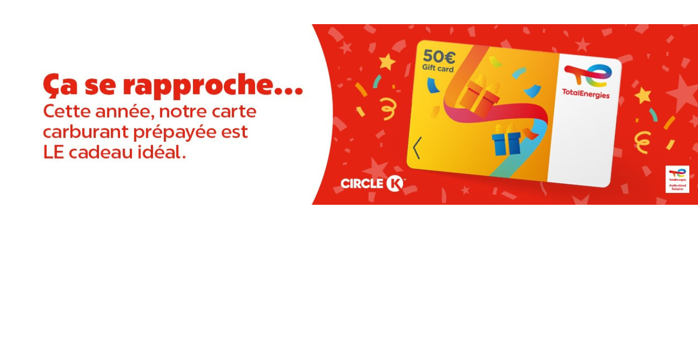 Gift Card Carte carburant prépayée