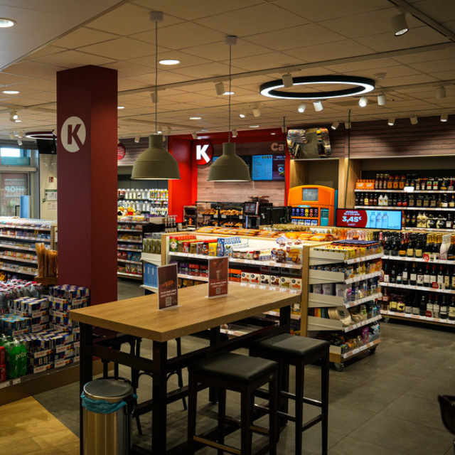 Circle K Shop Belval Luxembourg